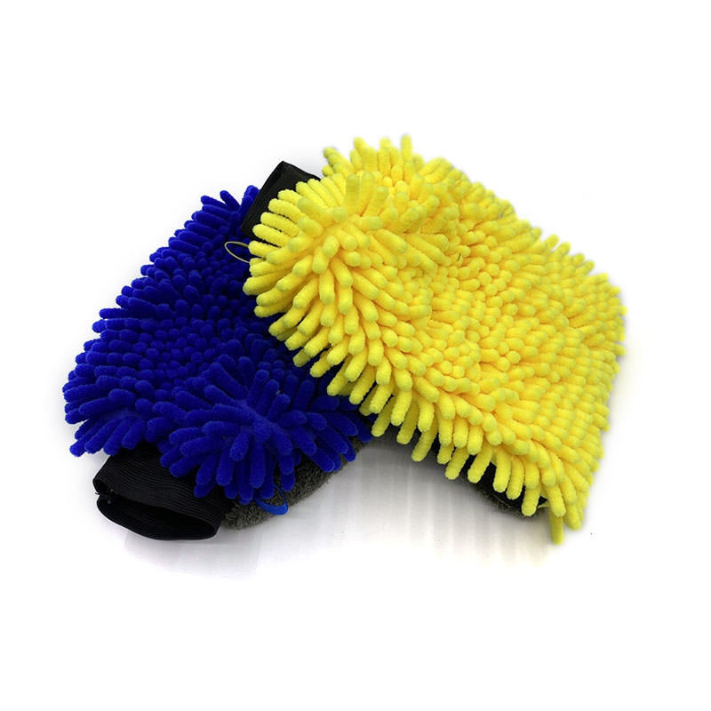 Chenille IMPERVIUS Car lava Mitt