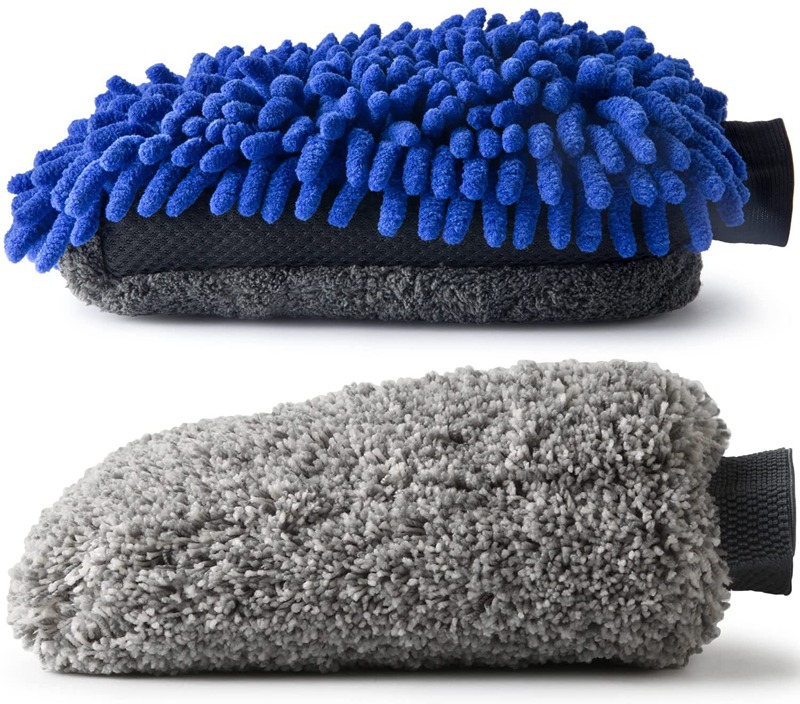 Microfiber lava Mitt Scratch Free Car lavatio commeatus