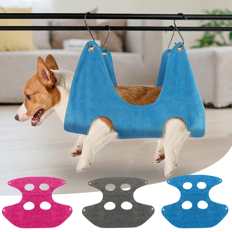 Pet Grooming Hammock auxiliator