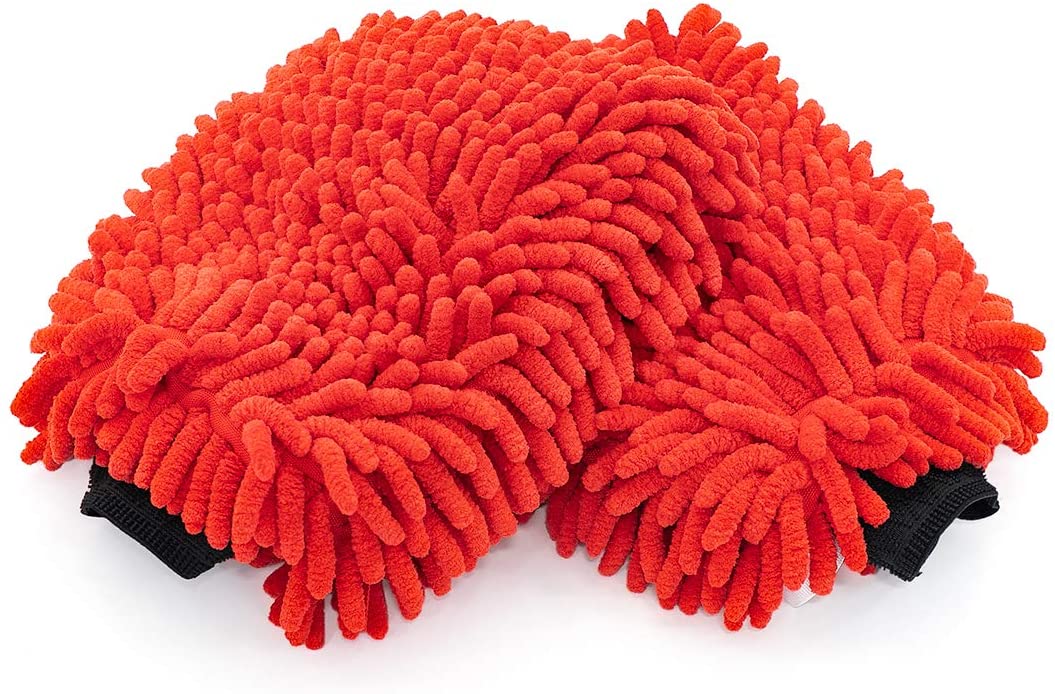 Premium Microfiber Mollis Chenille Car lava Mitt